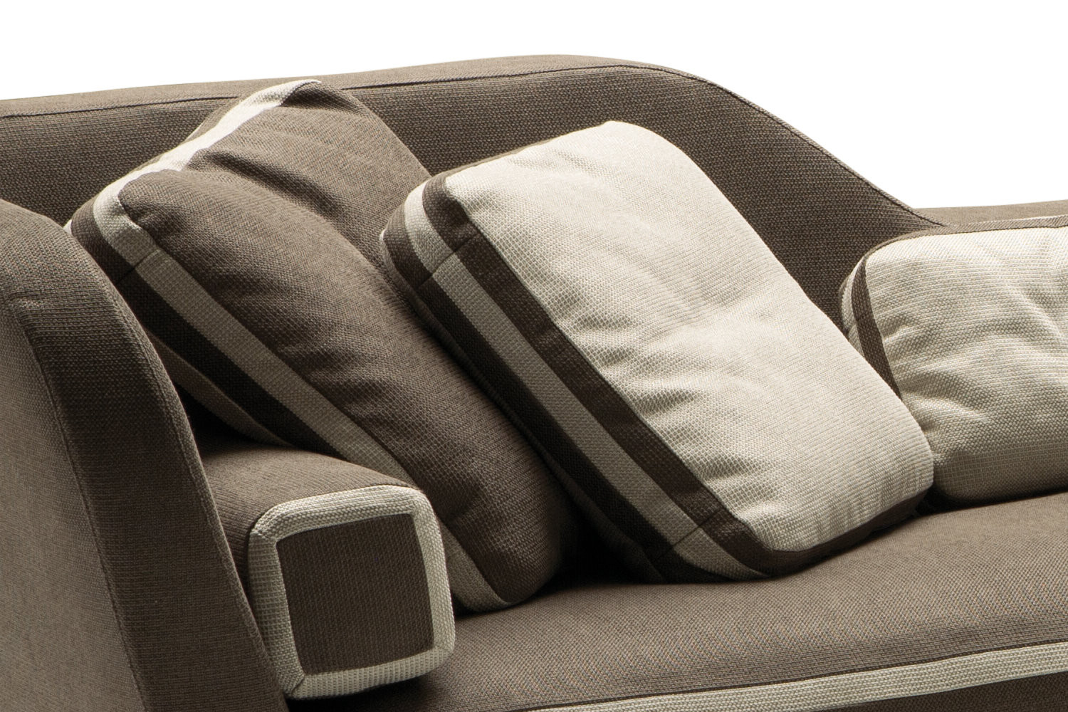 Cuscino lavabile fino a 60° con chiusura lampo per imbottitura Ökotex 60 x 60 cm Bianco – Set di 2 cuscini per letto e come cuscino decorativo Cuscino decorativo per divano e divano 