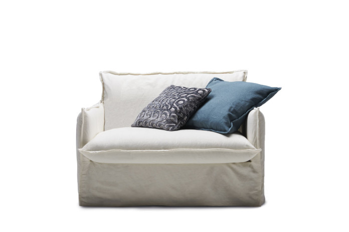 Poltrona letto singolo comoda con materasso alto 14, 18 o 22 cm