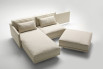 Dennis - divano con elemento rotante, esempio di configurazione