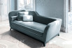 I profili dei cuscini possono essere realizzati in tinta o a contrasto con il resto del divano