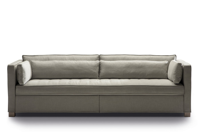 Andersen sofa bed with one piece seat.