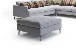 Rectangular or square sofa footstool Dave
