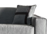 Cushion with elegant decorative band