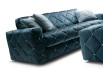 Douglas velvet sofa, also available in a wide range of colours of eco-leather and fabric.
