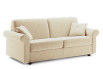 Classic sofa with "tight" fabric cover.