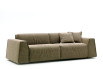 Parker couch with thick armrests.