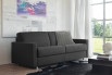 Lampo sofa available in fabric, leather or eco-leather in a wide range of colours.