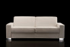 Duke white 2-seater couch.