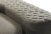 Detail of the tufted maxi armrest
