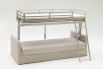 George sofa bunk bed is safe and compliant to UNI EN 747:2012 regulations on sofa bunk beds safety.