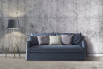 Modern-shabby 2 seater sofa bed Clarke XL