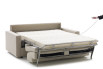 This sofa bed with Lampolet mechanism offers a cm 200 long and cm 14 high mattress.