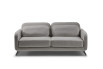 Contemporary 2 or 3 seater sofa bed with metal base