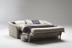 Once opened, the sofa bed provides a wide and comfortable accommodation for the night