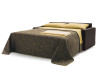 The double sofa bed has a cm 160 d.200 h.18 mattress