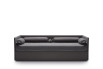 Jack 1 sofa bed with armrests, backrest, and decorative roll cushions