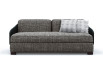 Low back double sofa bed Vivien Bicolore