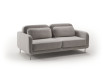 2 seater sofa bed with cylindrical legs