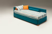 Antigua is a single bed for kids bedrooms with side board