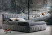Phuket tufted bed with removable cover by MilanoBedding