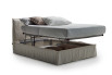 Double bed with storage - double lift up mechanism