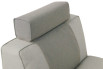 Headrest cushion for sofas - model with edging