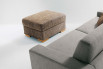 This ottoman belongs to Duke collection, also including sofas and sofa beds