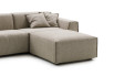 Parker ottoman is perfectly combinable with tthe same name sofa.