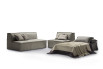 Tommy becomes a single, XL single, French double or double mattress. The picture shows armchair and sofa models.