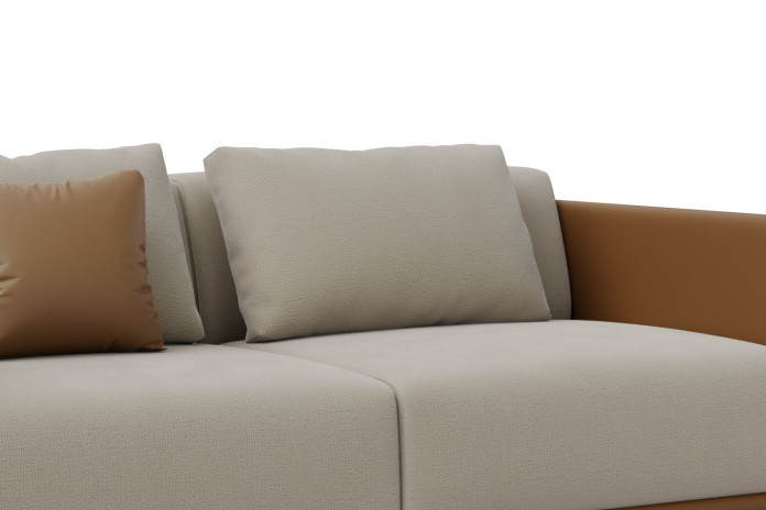 Rückenkissen für Marsalis Sofa und Sessel - zweifarbige Sofa-Version