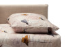 Oreiller pour lit Antigua en version avec panneau latéral. Revêtement non disponible